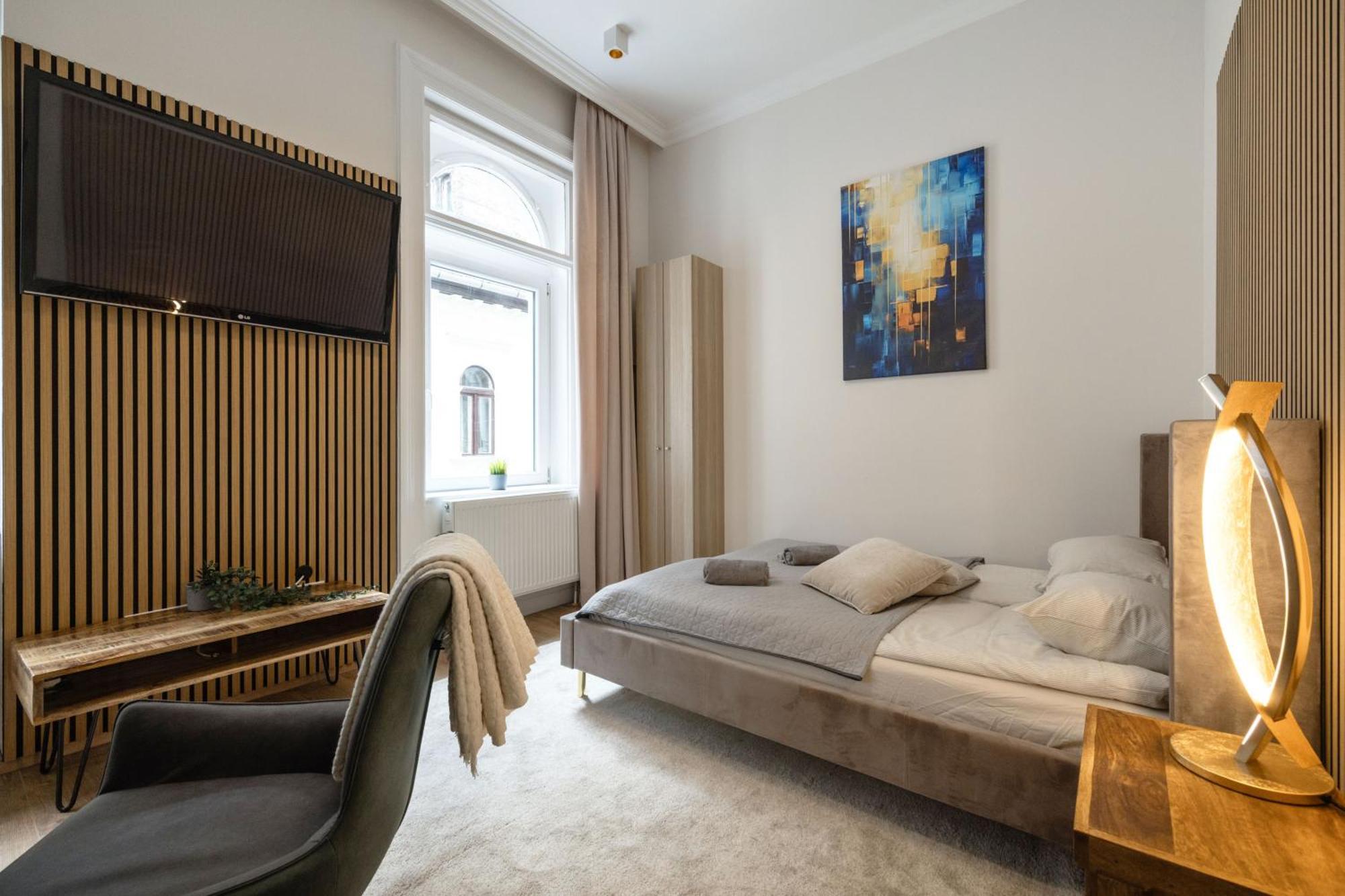 Apartamento Sleek Downtown Living Budapest Exterior foto