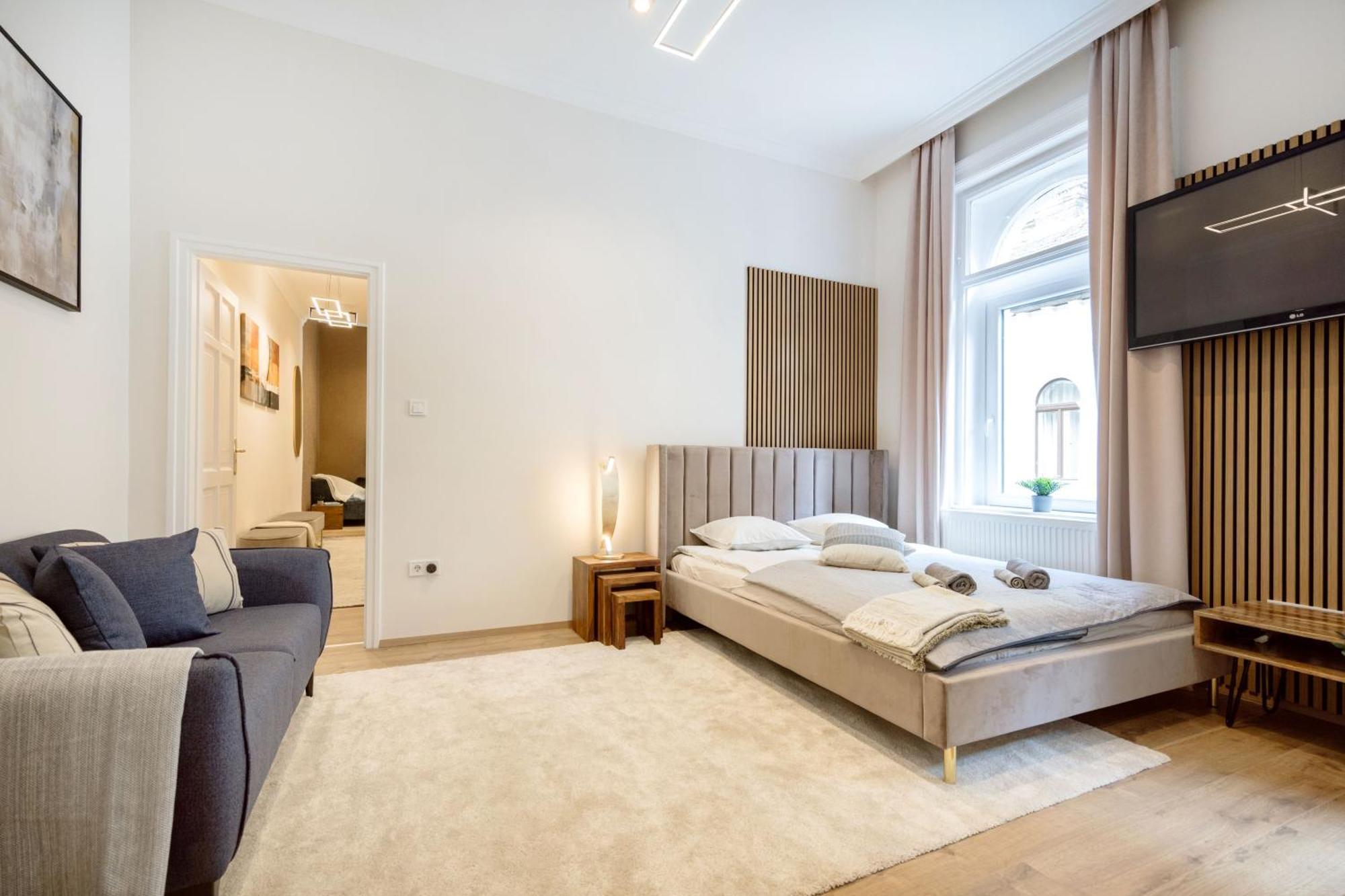 Apartamento Sleek Downtown Living Budapest Exterior foto