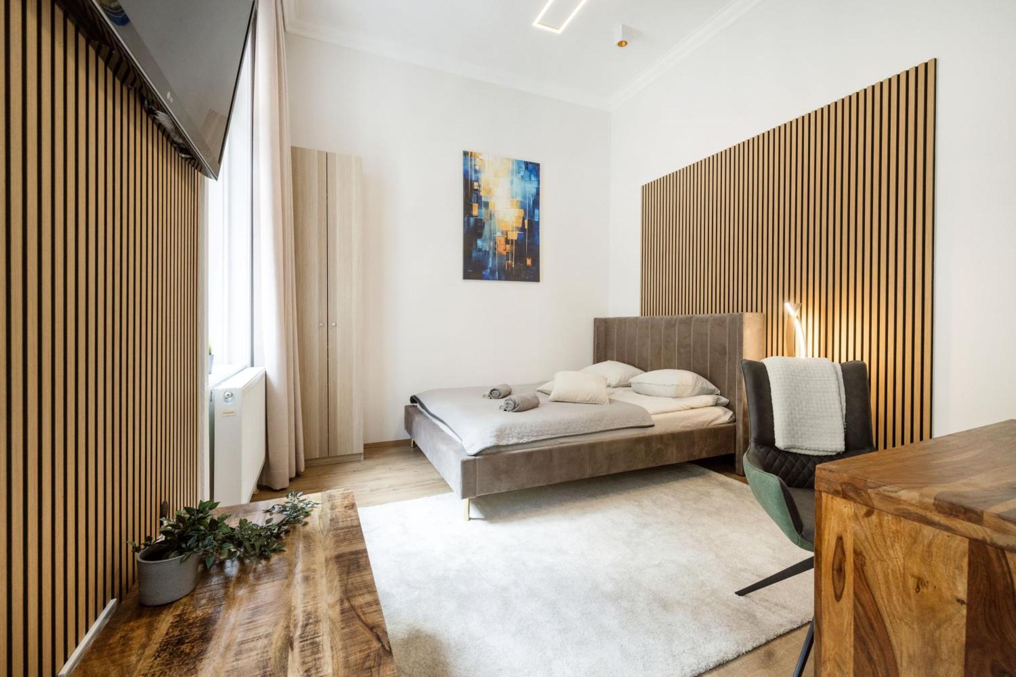 Apartamento Sleek Downtown Living Budapest Exterior foto