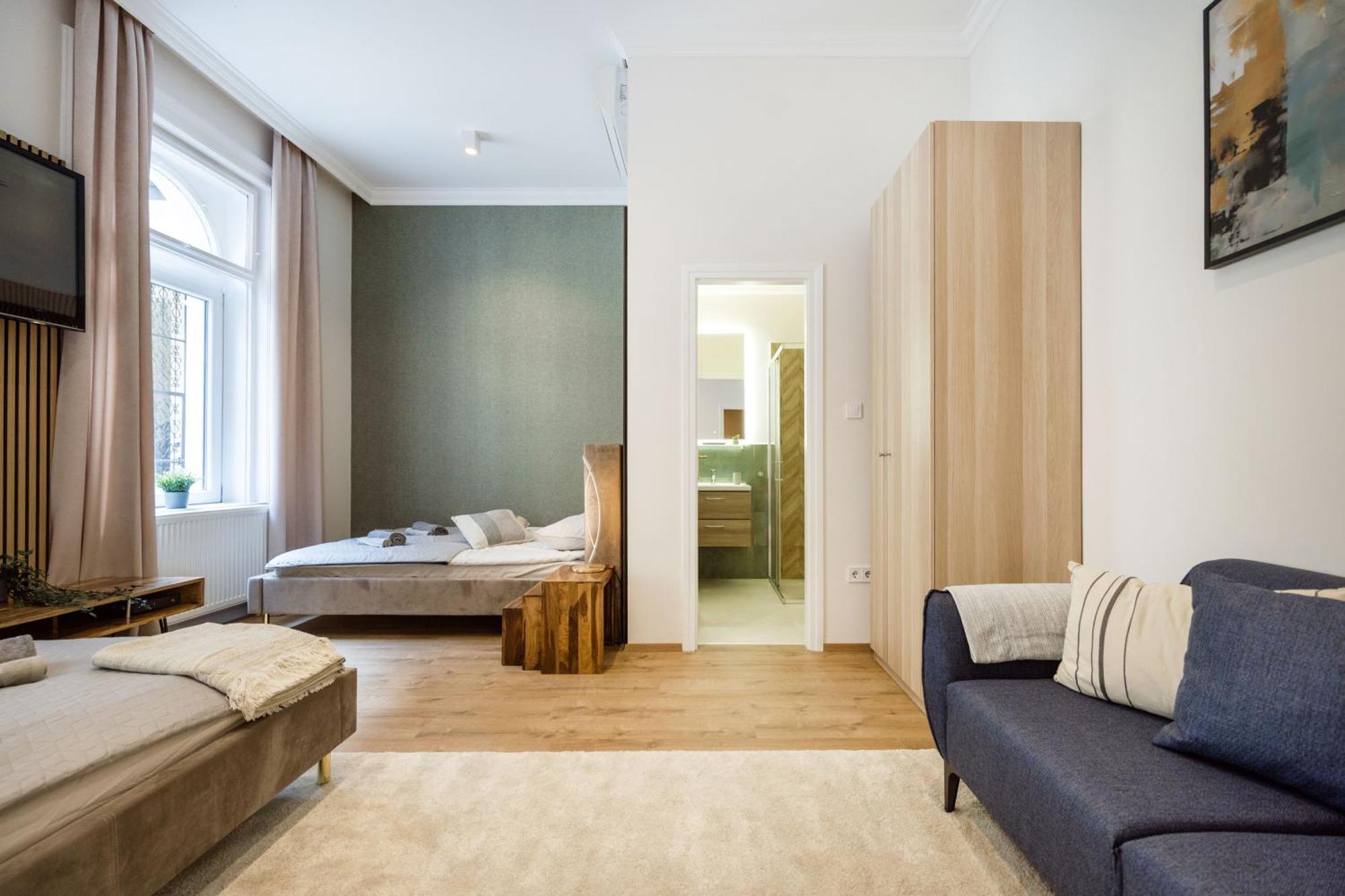 Apartamento Sleek Downtown Living Budapest Exterior foto